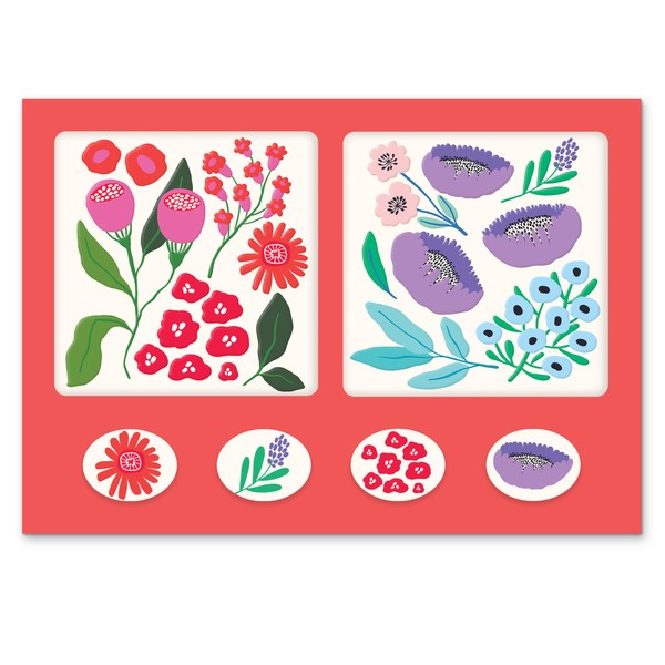 Studio Oh! Assorted Mini Note Card Sets with Stickers, 12