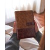 HULIPARK Leather Notebook Journal with Pen, A5 Lined Hardcover Notebook