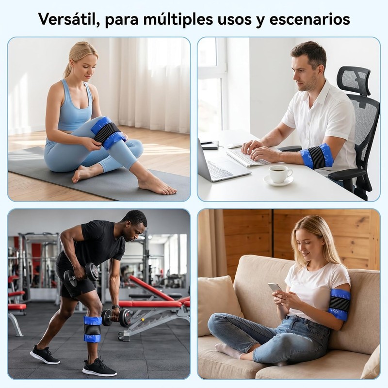 Compresa De Gel Frio Y Caliente Grande Con Toalla Absorbente