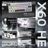 ATTACK SHARK X11 Mouse and X60 HE Keyboard Wireless Gaming