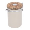 Coffee Canister 1.8L Stainless Steel Airtight Coffee Bean Storage Container
