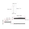 6PCS Guitar Bridge Pin Copper Acoustic Guitar Bridge Pins Peg