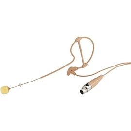 Monacor HSE-40/SK Ultralight Miniature Earhook Microphone - Yellow