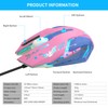Greshare Gaming Mouse,7 Colors Backlit Optical Game Mice Ergonomic USB