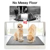 39.4"x29.5" Large Pet Food Mat, Silicone Dog Mats for Food