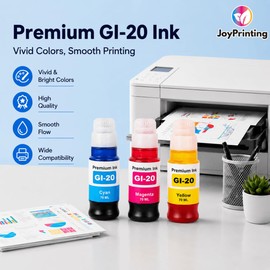 GI-20 Ink Refill Bottles Compatible with Canon GI-20 Ink GI20 GI-20