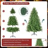 Sunnyglade 7.5ft Artificial Christmas Tree with 600 LED Lights (Not