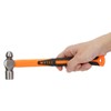 Round Hammer, 0.5LB Round Mini Small Hammer Ball Peen Pein