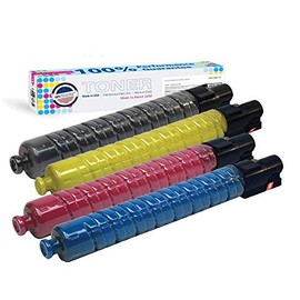 MADE IN USA TONER Compatible Replacement for Ricoh MP C3001, MP C3501, MPC3001, MPC3501, Savin C9130 C9135 - (Black Cyan Magenta Yellow, 4 Pack) Black 22,500 - Color 16,000 Pages