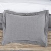 DAUAOTO Cotton ChambrayPillow Shams, 2 Pieces Pillowcase Set, 20"x36" Pillow