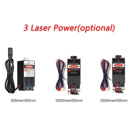 Laser Module 500mw / 405nm 500mw/ 2500mw/5500mw Focusable for CNC Engraving/ Laser Engraving