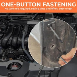 100PCS Nylon Universal Cable Tie Buckle – Heavy Duty Self-Locking Zip Ties Holder, Multipurpose Plastic Cable Ties Tool, UV Resistant Zipties High Temperature for Car Daily Auto Fixing (20pcs)