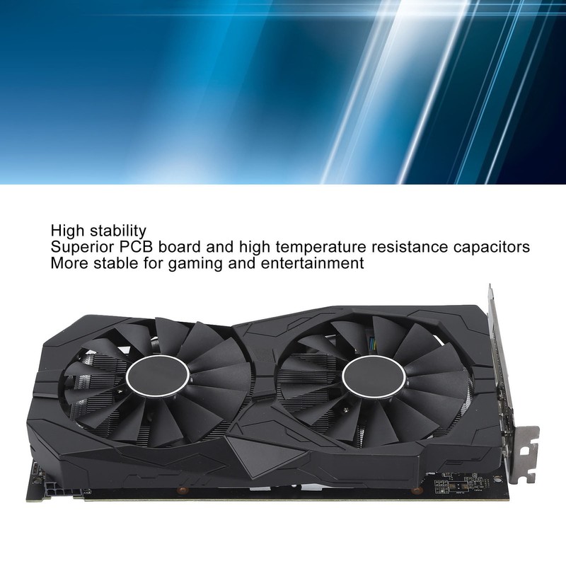 RX580 8GB Graphics Card Professional GDDR5 256 Bit Efficient Dual
