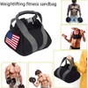 2 Pcs Adjustable Canvas-Kettlebell-Sandbag wtih Handle for Training Home Training,