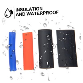 KICHOUSE 800pcs Insulation Shrink Tubing Box Cable Protection Heat Shrink Tube Heat Tubing for Wire Bundling Mechanical Protection Cable Joints