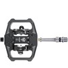 Mountain Bike Click Pedal Set, Dual Side Clip MTB Pedals,