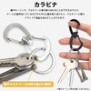 prendre PR-WDCARA-SV Carabiner Stainless Steel 360° Rotation Double Hook Portable
