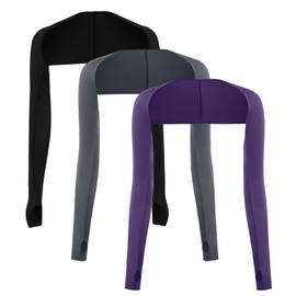 CGLRybO Sun Protection Cooling Scarf Arm Sleeves for Men Women UV Resistant Sports Sleeves Suitable for Cycling Golf Fish, multicoloured