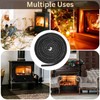 VITCAS 8mm 2m Black Stove Fire Rope for sealing Jointing
