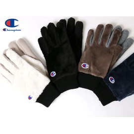 Champion Gloves, Men's, Women's, Unisex, Cold Protection, Bicycle, Motorcycle, Commute, Sherpa Fleece, Navy-Free