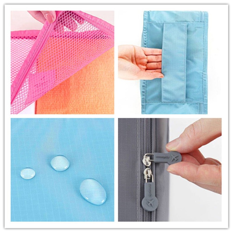 Travel Organizer,Mossio Multifunctional Compact Clothing Packing Cube Wine Red