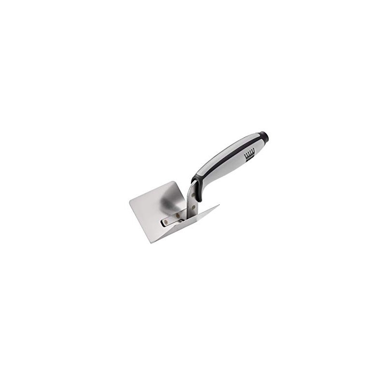 Ragni R65402S INTERNAL STAINLESS MIDI CORNER TROWEL 60X80,Silver