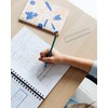 Zotemo 2 Pack 6 inch Clear Plastic Ruler, 15 cm