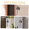 Ciieeo Sturdy Vintage Bells Iron Doorbell Dinner Bell Style for