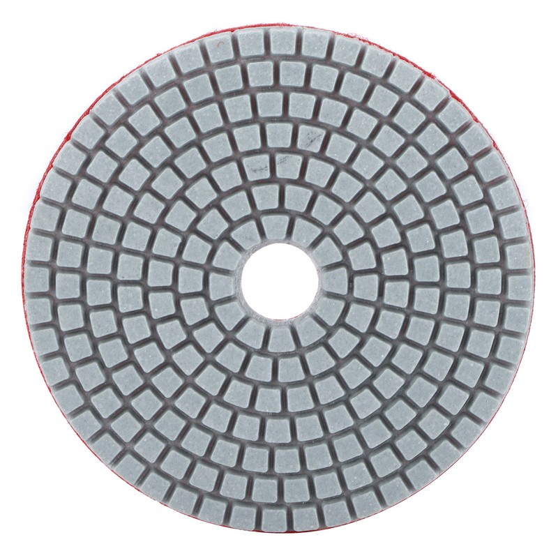 5Pcs 4in Diamond Wet Polishing Pads Soft Grinding Disc Kit