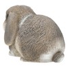 Figuren Shop GmbH Garden Figure Rabbit Grey - Weatherproof &