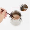 Arrtx Portable Stainless Steel Leak-Proof Premium Brush Washer with Lid