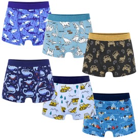 FLYISH DIRECT Reusable Cotton Potty Training Pants, Boxer Style, 5 Years