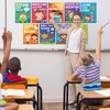 10 Pcs Classroom Reading Will Banner and Poster 11.8 x