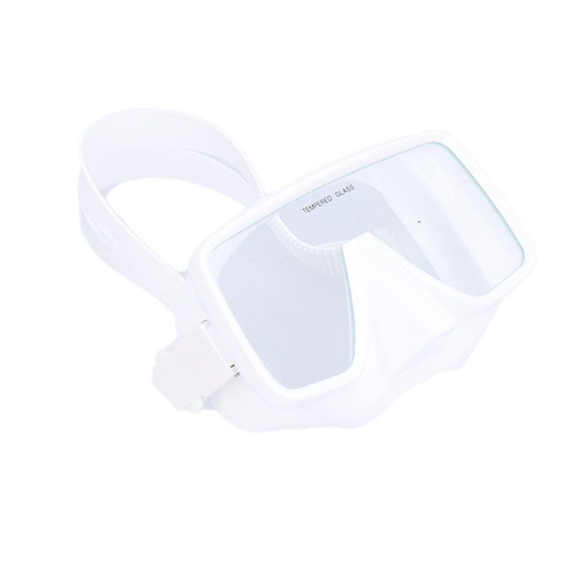 Diving Goggles AntiFog Silicone Underwater Goggles Tempered Glass Lens Swimming