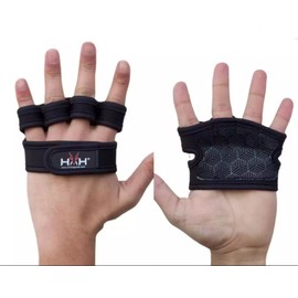 HMH Sports Gym Gloves Training Weight lifting Gloves for Men Women Padded Extra Grip Palm Protection Exercise Fitness Workout Gloves Cycling,Hanging,Pull ups,Breathable (Neoprene Grips, One Size)