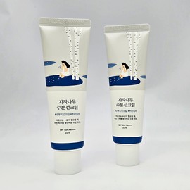 round wrap 1+1 Round Lab Birch Moisture Sun Cream 50ml +50ml Special / 1+1 라운드랩 자작나무 수분 선크림 50ml +50ml 기획