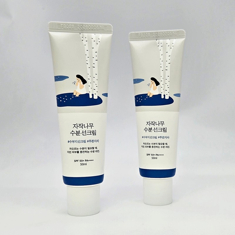 round wrap 1+1 Round Lab Birch Moisture Sun Cream 50ml