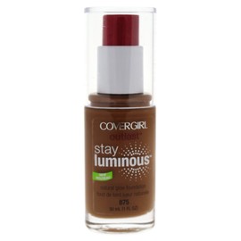 COVERGIRL Outlast Stay Luminous Foundation Soft Sable 875, 1 oz (packaging may vary)