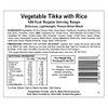Expedition Foods Vegetable Tikka with Rice | Freeze-Dried Camping &