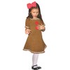 Dress Up America Gingerbread Costume - Cute Gingerbread Man Dress-Up