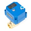 U.S. Solid Motor Ball Valve with Manual Function - 1/2