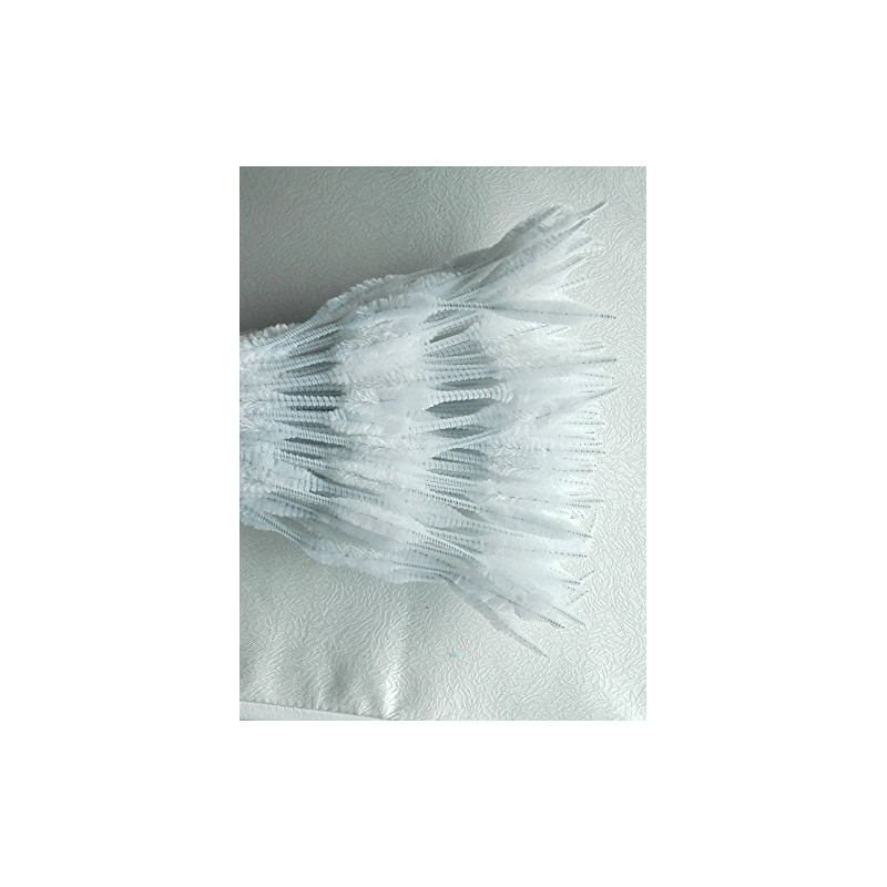 Caryko Fuzzy Bump Chenille Stems Pipe Cleaners, Pack of 100