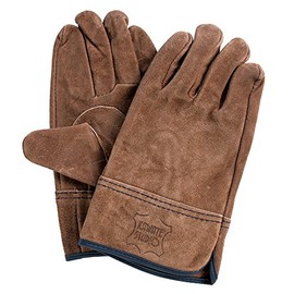 Uniworld KS447 Cow Split Leather Oil Inside Seam L Brown