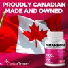 D-Mannose Capsules 1000mg (2 capsules), Cranberry Pills for UTI Support,