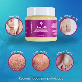 Crema Emoliente y Humectante Para piel áspera, seca, rugosa, callosidades y talon agrietado Urea 40 Emolit
