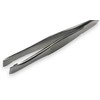Slant Tip Tweezers Professional Stainless Steel Silver Slanted Tweezer Best