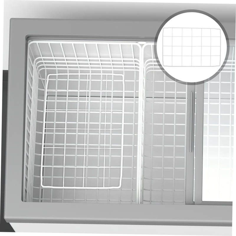 Alipis Freezer Partition Grid Fridge Compartment Divider Refrigerator Shelves Freezer