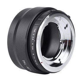 Topiky Camera Lens Adapter Ring, DKL-NEX Aluminium Alloy Manual Aperture Lens Adapter Ring Converter for DKL Mount Camera Lens for NEX Mount Camera