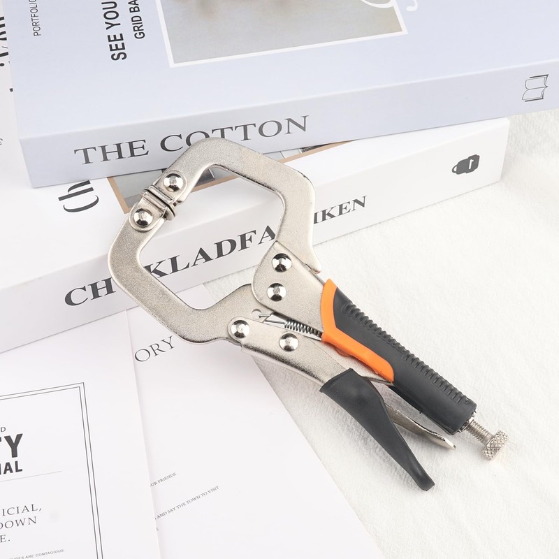 4 Pack 6 Inch C Clamp Locking Pliers,Locking C Clamp