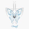 Aerial Silks - Butterfly Bumper Sticker Vinyl Decal 5"